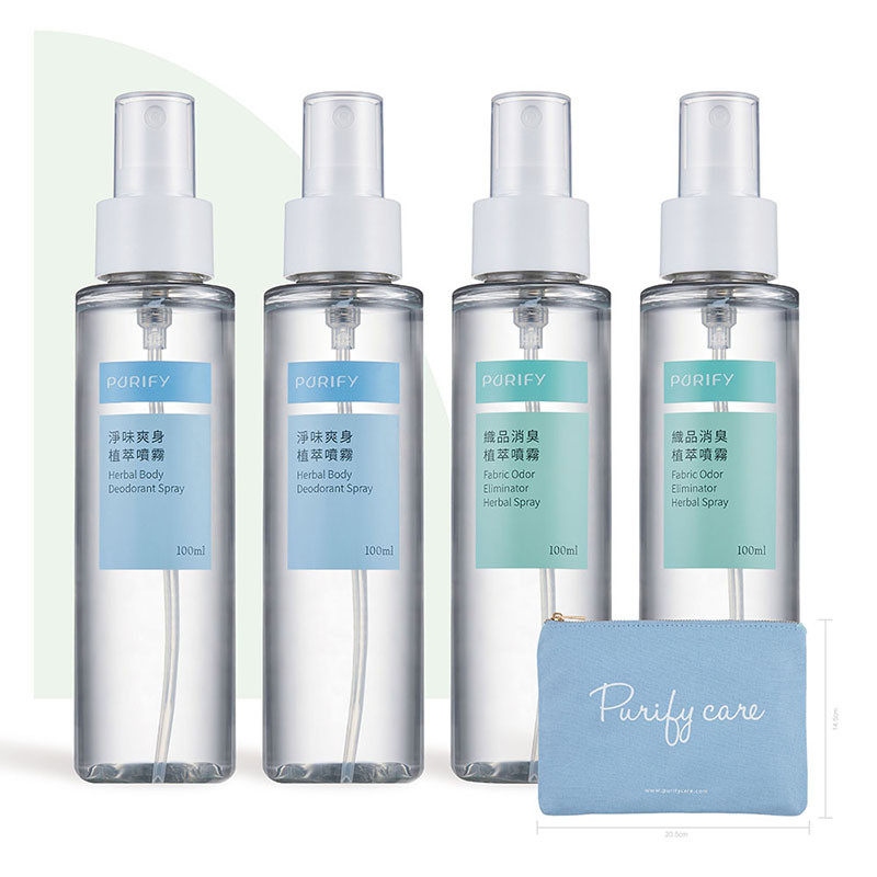 乾爽消臭｜身體織品淨味組-超值4入型